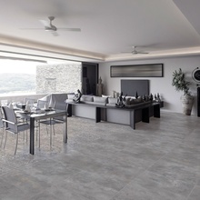 Absolut Keramika Layen 60,8x60,8 см, керамогранит, Испания, под бетон , матовая - фото интерьера 1 - фото 1