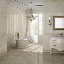 Aparici Beyond 44,63x44,63, керамогранит, Испания, под камень , глянцевая - фото интерьера 1 - фото 1