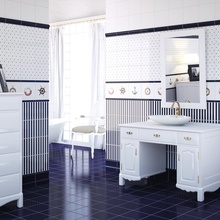 Ape ceramica Lord + Noblesse 20x20 см, керамика, Испания, под обои , глянцевая - фото интерьера 1 - фото 1