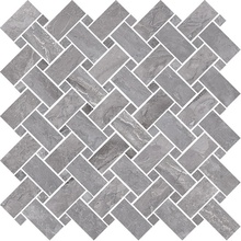 Cerdomus Supreme Mosaico Kadi Grey Lev. Мозаика 30x30 см, Италия, под камень  - фото 1 - фото 1