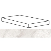 Cerdomus Supreme Angolo Dx Grad.C.Retta Ivory Grip Угловая ступень 33x120 см, Италия, под камень  - фото 1 - фото 1