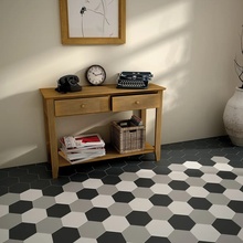 Equipe Hexatile 17,5x20, керамогранит, Испания, под камень , матовая - фото интерьера 1 - фото 1