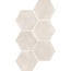 Equipe Urban 23601 Hexagon Melange Natural Декор 25,4x29,2 см, Испания - фото 1