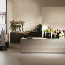 Fap Ceramiche Lumina Stone 30,5x91,5 см, керамика, Италия, под бетон , матовая - фото интерьера 1 - фото 1