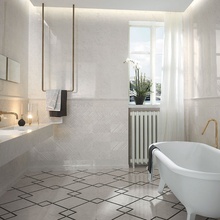 Fap Ceramiche Roma Classic 30,5x91,5 см, керамика, Италия, под камень , глянцевая - фото интерьера 1 - фото 1