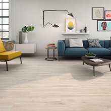 Geotiles Tabula 20x120 см, керамогранит, Испания, под дерево, матовая - фото интерьера 1 - фото 1