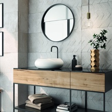 Halcon Ceramicas Origin 60x60, керамогранит, Испания, под камень , матовая - фото интерьера 1 - фото 1