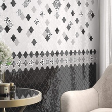 Kerama Marazzi Арабескии 26x30 см, керамика, Россия, глянцевая - фото интерьера 1 - фото 1