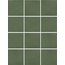 Kerama Marazzi Бахия KM1010G0050N Зелёный Глянцевый из 12 частей 9,8x9,8 Керамогранит 29,8x39,8 см, Россия - фото 1