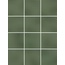 Kerama Marazzi Бахия KM1010G0050N Зелёный Глянцевый из 12 частей 9,8x9,8 Керамогранит 29,8x39,8 см, Россия - фото 7