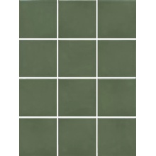 Kerama Marazzi Бахия KM1010G0050N Зелёный Глянцевый из 12 частей 9,8x9,8 Керамогранит 29,8x39,8 см, Россия - фото 1 - фото 1