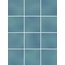 Kerama Marazzi Бахия KM1010G0060N Бирюзовый Глянцевый из 12 частей 9,8x9,8 Керамогранит 29,8x39,8 см, Россия - фото 7