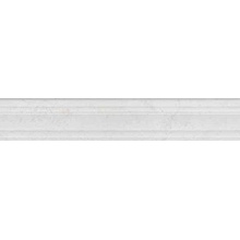 Kerama Marazzi Гране KMB2BLF001BR Багет белый матовый обрезной Бордюр 7,3x40 см, Россия - фото 1 - фото 1
