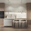 Kerama Marazzi Марсель 60x60, керамика, Россия, под мрамор, глянцевая - фото интерьера 8