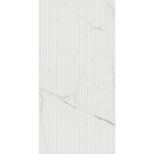 Kerama Marazzi Марсель KM6012B0410R Белый глянцевый структура обрезной Настенная плитка 60x119,5 см, Россия, под мрамор - фото 1 - фото 1
