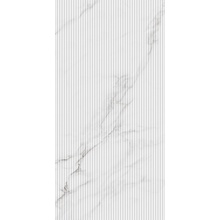 Kerama Marazzi Марсель KM6012B0430R Серый светлый глянцевый структура обрезной Настенная плитка 60x119,5 см, Россия, под мрамор - фото 1 - фото 1