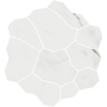 Kerama Marazzi Марсель KMD2HID017BR Наборный серый светлый глянцевый обрезной Декор 31,5x34,2 см, Россия, под мрамор - фото 1 - фото 1