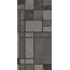 Kerama Marazzi Марсель KMD3STA130BR Микс тёмный глянцевый обрезной Декор 60x119,5 см, Россия, под мрамор - фото 1
