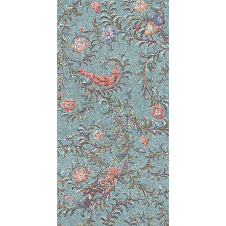 Kerama Marazzi Райский сад KMP2STA004BR3X Бирюзовый матовый обрезной (из 3-х частей 60x119,5) Панно 119,5x180 см, Россия - фото 1 Kerama Marazzi Райский сад KMP2STA004BR3X Бирюзовый матовый обрезной (из 3-х частей 60x119,5) Панно 119,5x180 см, Россия - фото 1
