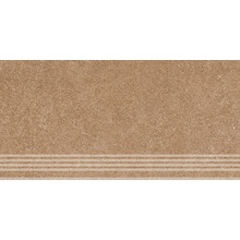 Kerama Marazzi Руссильон KM6060G0651RGRF Фронтальная оранжевый светлый матовый обрезной Ступень 30x60 см, Россия, под камень  - фото 1 - фото 1