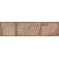 Kerama Marazzi Руссильон KMB2TGL006BR Коричневый матовый обрезной Бордюр 7,2x30 см, Россия, под камень  - фото 2