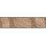 Kerama Marazzi Руссильон KMB2TGL006BR Коричневый матовый обрезной Бордюр 7,2x30 см, Россия, под камень  - фото 1