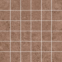 Kerama Marazzi Руссильон KMD2MSA014BR Мозаичный коричневый матовый обрезной Декор 30x30 см, Россия, под камень  - фото 1 - фото 1