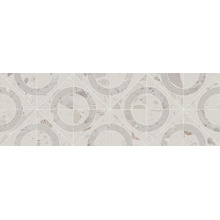 Kerama Marazzi Тараскон KMD3STA125BR Серый светлый матовый обрезной Декор 30x89,5 см, Россия, терраццо - фото 1 - фото 1