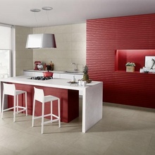 Love ceramica (Love Tiles) Splash 20x60, керамика, Португалия, под бетон , матовая - фото интерьера 1 - фото 1
