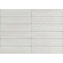 Marazzi Ragno Look RCU2 Bianco Struttura 3d Yubi Glossy Керамогранит 6x24 см, Италия, под кирпич  - фото 1 - фото 1