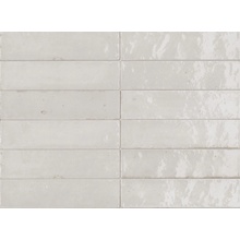 Marazzi Ragno Look R8FM Bianco Glossy Керамогранит 6x24 см, Италия, под кирпич  - фото 1 - фото 1