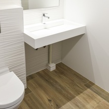 Porcelanosa Oxo 33,3x100 см, керамика, Испания, ничего, матовая - фото интерьера 1 - фото 1