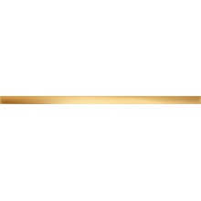 Tubadzin Plain Stone Gold Glossy Бордюр 2,3x59,8 см, Польша, под металл - фото 1 - фото 1