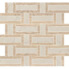 Vallelunga Doro & Malfi A2MAL20T72MS Legno Mosaico Basket T72 Satin 3D Мозаика 30x33 см, Италия, под мозаику - фото 1 - фото 1
