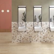Vitra Terrazzo-X 30x60, керамогранит, Россия, терраццо, полуполированная - фото интерьера 1 - фото 1